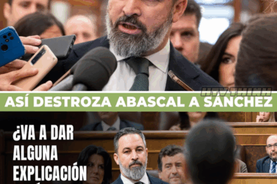 Abascal Acribilla a Sánchez: ¿Responderá en el Congreso o se Escabullirá hacia el Juzgado?
