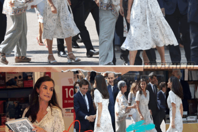 ¡La Reina Letizia deslumbró en la Feria del Libro: Un look veraniego que dejó huella!