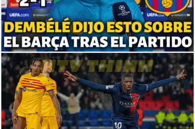 ¡MIRA LO QUE DIJO DEMBÉLÉ SOBRE EL BARCELONA DESPUÉS DEL PARTIDO! – HTT
