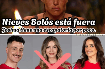 Nieves Bolós es expulsada en el momento más decisivo de ‘Supervivientes 2025’ y deja una isla al borde del caos