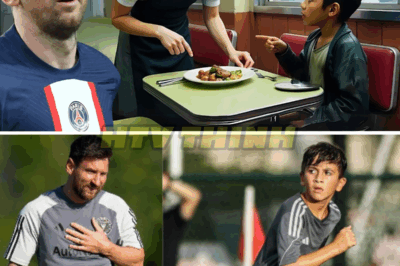 MESERO ATIENDE A UN NIÑO SIN SABER QUE ERA EL HIJO DE MESSI… ¡Y LO QUE PASA CAMBIA SU VIDA!
