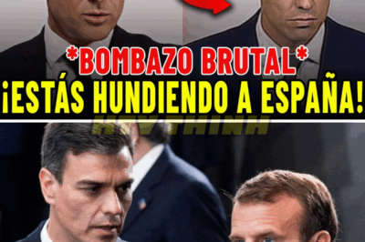 ¡Macron traiciona a Sánchez en Bruselas y vota su dimisión riéndose en su propia cara