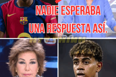 Lamine Yamal abandona en vivo el plató de Ana Rosa tras ser acorralado con una pregunta ofensiva