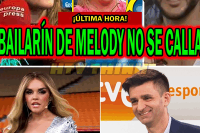 💥BOMBA! BAILARÍN DE MELODY DA LA CARA TRAS EUROVISIÓN Y RIDÍCULO HISTÓRICO DE RTVE CON BELÉN ESTEBAN