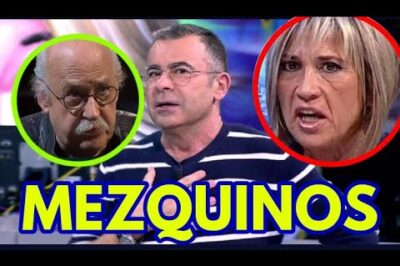 Julia Otero DESTROZA con su equipo a Jorge Javier Vázquez por el repugnante ESCÁNDALO en Sálvame