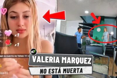 ¡Valeria Márquez aparece en vivo después de su muerte!