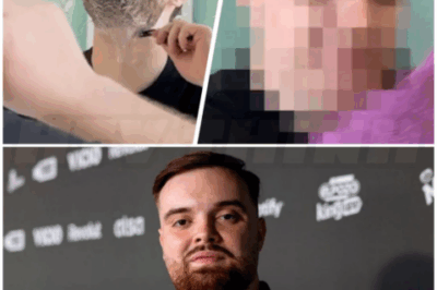 Ibai Llanos se afeita