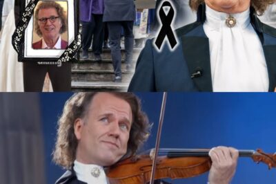 Entre lágrimas y susurros de despedida: El hijo de André Rieu abraza la foto de su padre y deja al descubierto un mensaje secreto que nadie esperaba en el funeral