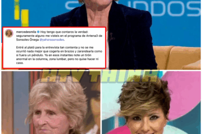🌈 – Mercedes Milá desvela el percance que sufrió en la entrevista que le hizo Sonsoles Ónega