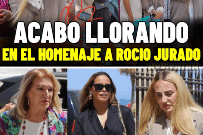 Las Emocionantes Lágrimas de Rocío Flores: Un Homenaje Inolvidable a Rocío Jurado que Conmovió a Todos