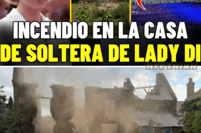 ¡Impactante tragedia para la familia real británica: Incendio devastador en la finca donde descansa la princesa Diana!