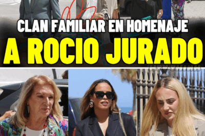 ¡Emociones a Flor de Piel en el Homenaje a Rocío Jurado en Chipiona: Ausencias que Duelen y una Familia Unida!