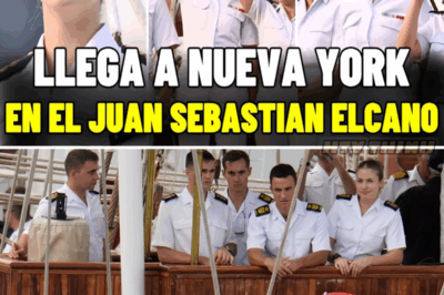 ¡Sorpresa en Nueva York! La Princesa Leonor llega antes de lo previsto a bordo del Elcano y desata la emoción de la realeza española