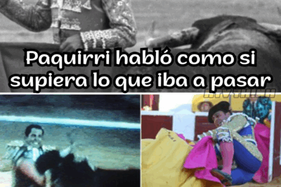 🎙️ Paquirri habló como si supiera lo que iba a pasar… Las palabras olvidadas que predijeron su muerte en Pozoblanco estremecen a toda España 🕯️