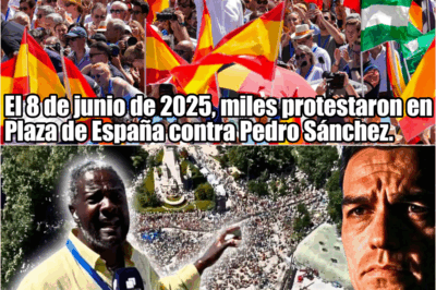 SÁNCHEZ NO QUIERE QUE LO VEAS: PLAZA de ESPAÑA ABARROTADA contra el GOBIERNO de la MAFIA