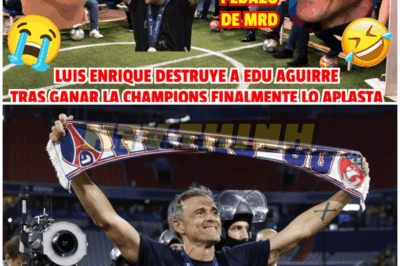 ¡LUIS ENRIQUE REVIENTA A EDU AGUIRRE TRAS GANAR LA CHAMPIONS LEAGUE! – HTT