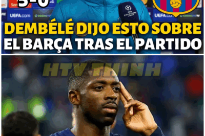 ¡MIRA LO QUE DIJO DEMBÉLÉ SOBRE EL BARCELONA DESPUÉS DEL PARTIDO! – HTT