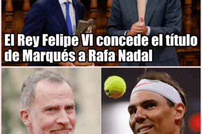 El rey Felipe concede sus primeros títulos nobiliarios: de Rafa Nadal a Luz Casal
