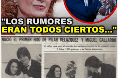 🌈 – A sus 79 años, la Esposa de Miguel Gallardo Finalmente admite lo que todos sospechábamos