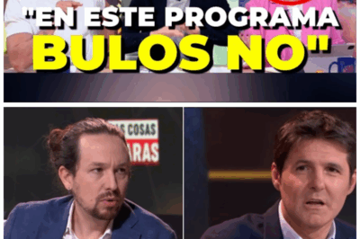 ¡TENSIÓN EN DIRECTO! Jesús Cintora frena en seco a periodista de derechas por difundir un bulo sobre Pablo Iglesias
