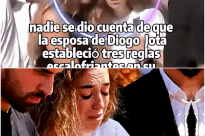 Nadie ha notado que la esposa de Diogo jota tomó tres decisiones escalofriantes en el funeral que