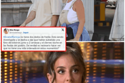 ♌ – La polémica foto que ha compartido Anabel Pantoja: dos cervezas y un biberón.