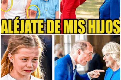 🌈 – Reino Unido en shock tras la revelación de la princesa Charlotte y el príncipe Louis sobre lo que hizo su abuelastra, Camila.