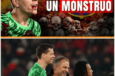 🌈 – Como Szczęsny expuso a Iñaki Peña y le dio la razón a Hansi Flick.