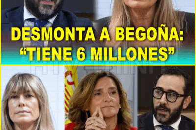 Aldama TIRA DE LA MANTA contra Begoña Gómez: “Tiene 6 millones en el banco”