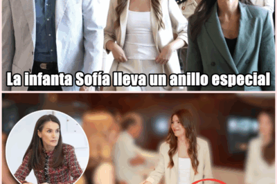 El misterioso anillo de la Infanta Sofía desata especulaciones en su reaparición pública junto a los Reyes y Leonor en los Premios Princesa de Girona