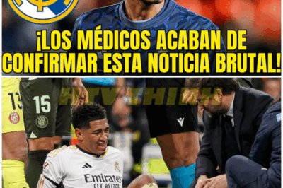 ¡LOS MÉDICOS CONFIRMAN! ¡NOTICION INESPERADO CON BELLINGHAM! ¡SALTAN LAS ALARMAS! REAL MADRID HOY – HTT