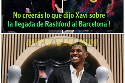 No creerás lo que dijo Xavi sobre la llegada de Rashford al Barcelona ! – HTT