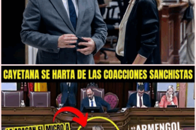¡Escándalo en el Congreso! La Censura del PSOE a Cayetana Álvarez de Toledo Desvela la Corrupción de Sánchez y Armengol