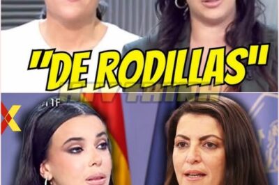 Sarah Santaolalla HUYE ACOJONADA de Macarena Olona: “NO TENGAS MIEDO”..