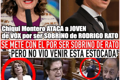 La Sorprendente Réplica de un Joven Diputado de VOX que Dejó a Chiqui Montero en Evidencia en el Congreso