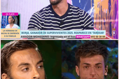 Borja González rompe su silencio con una sorprendente crítica a la participación de Montoya en ‘Supervivientes 2025’ y desvela lo que nadie sabía sobre su estado real