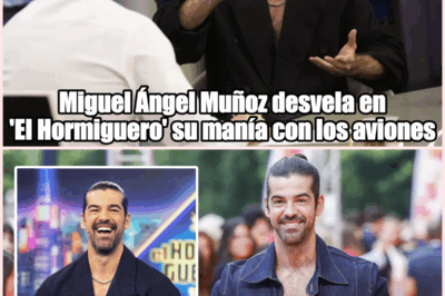 Miguel Ángel Muñoz desata sorpresa y ternura en ‘El Hormiguero’ al confesar su curiosa manía que nadie esperaba sobre su vida familiar y profesional