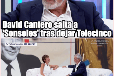 David Cantero sorprende con su salto a Sonsoles y revela las ofertas de trabajo tras dejar Telecinco en un giro inesperado que cambia su carrera televisiva y genera gran expectativa en el sector audiovisual español