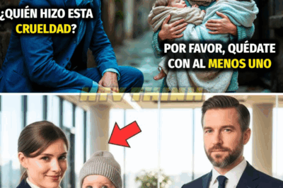 MILLONARIO SE QUEDA HELADO AL VER A UNA NIÑA DE LA CALLE CUIDANDO A DOS BEBÉS. ¿TE QUEDAS CON UNO?