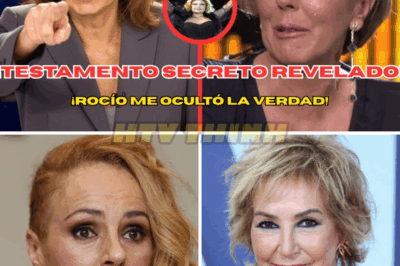 🔥 ANA ROSA REVELA el TESTAMENTO SECRETO de ROCÍO JURADO que CAMBIA TODO 🔥