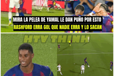 YAMAL HUMILLA A RIVAL Y LE DAN PUÑO EN LA CARA ¿QUÉ PASÓ? RASHFORD ERRÓ GOL SOLO Y LO SACAN – HTT