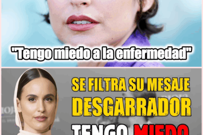 😢SE FILTRA el MENSAJE DESGARRADOR de Verónica Echegui antes de MORIR tengo MIEDO a la ENFERMENDAD