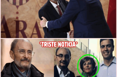 La Despedida de un Gran Líder: María Luisa Lázaro Llora la Pérdida de Javier Lambán, un Referente en la Política Española