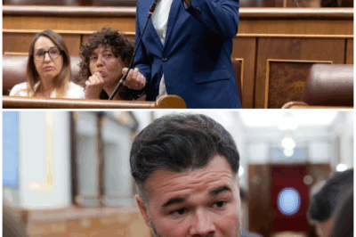Una chispa de verdad en un bosque de mentiras: Rufián deja al PP sin escapatoria con esta denuncia brutal