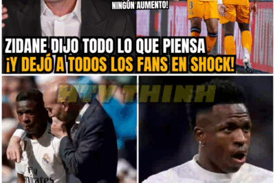 ¡LA VERDAD QUE CONTÓ ZIDANE SOBRE LA RENOVACIÓN DE VINICIUS JR. CON EL REAL MADRID! – HTT