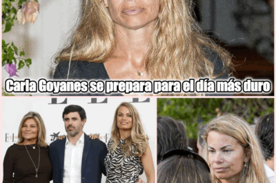 Carla Goyanes se prepara para el día más duro: las 24 horas en las que su vida dio un giro para siempre