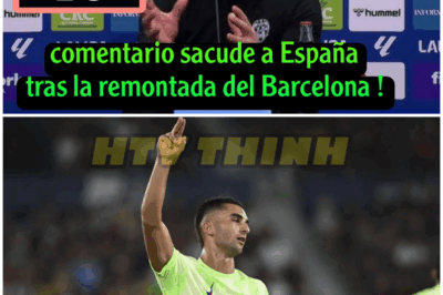¡Comentario inesperado del técnico del Levante tras la remontada del Barcelona en el partido! – HTT