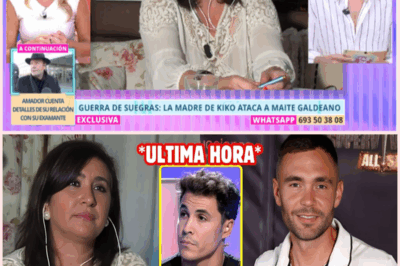 La Madre de Kiko Jiménez Sale en Defensa de Su Hijo Mientras Cristian Suescun y Maite Galdeano Desatan la Controversia