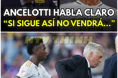 ¡Traición en la Canarinha! Ancelotti destroza a Vinicius con una frase que hiela la sangre: ‘Mientras siga así, no vuelve’ – ¿Un padre que se convierte en verdugo? – HTT