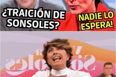 🚨¡TRAICIÓN CONFIRMADA! SONSOLEGA ÓNEGA SORPRENDE A JOAQUÍN PRAT POR ANTENA 3